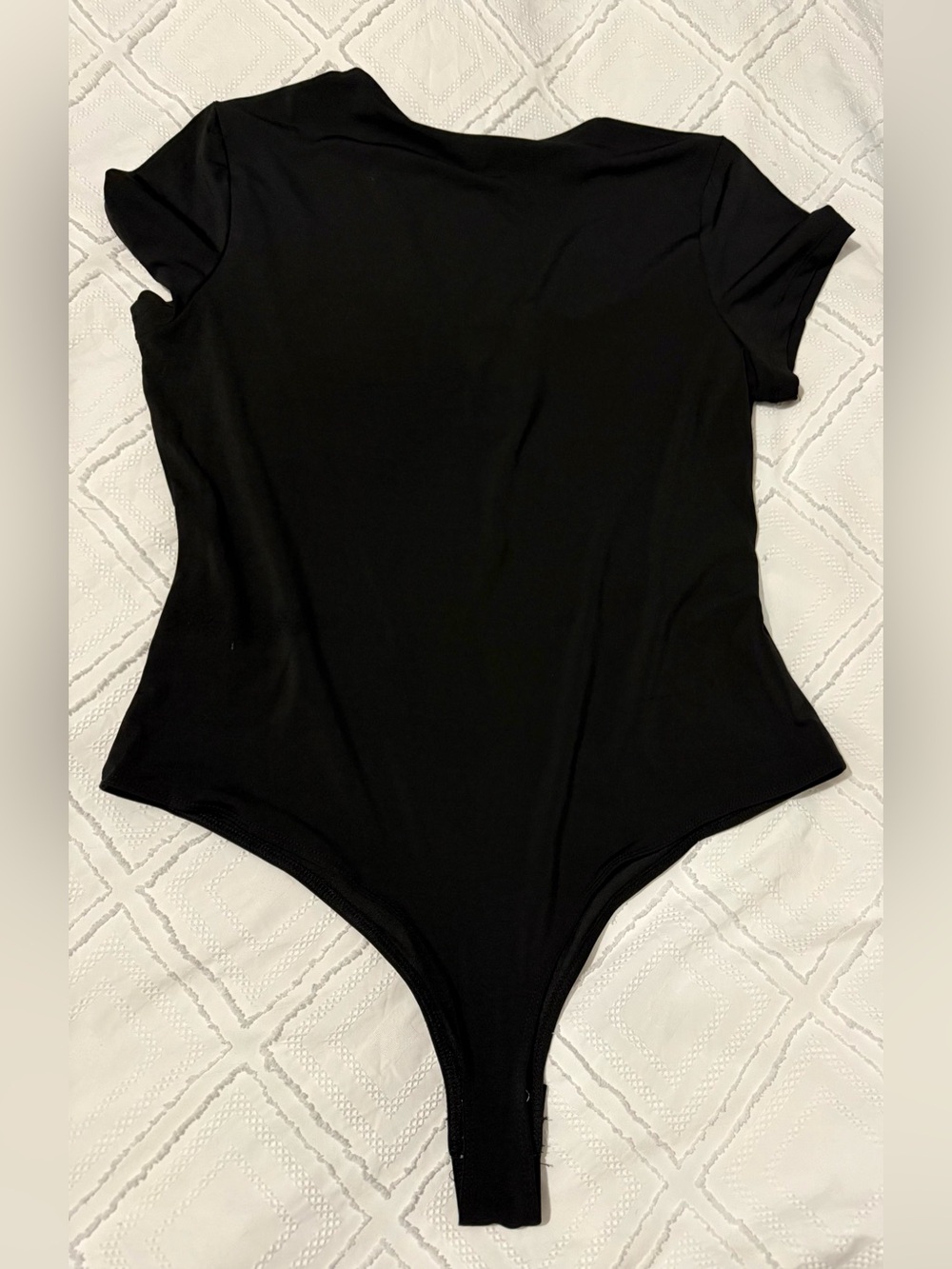 Dynamite Deep V Black One-Piece Bodysuit XL